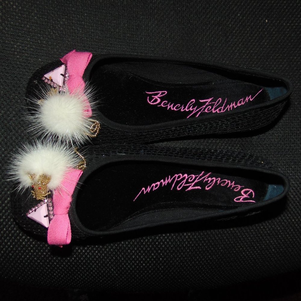 BEVERLY  FELDMAN   SEQUIN    FLATS